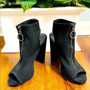 Office London Black Heels